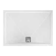 Rectangular Anti Slip Ultraslim Shower Trays c/w Waste